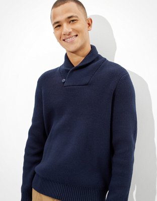AE Super Soft Shawl Collar Sweater