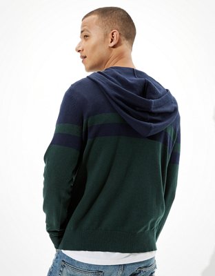 Мужские свитеры American Eagle AE Super Soft Henley Hooded Sweater — фото 3
