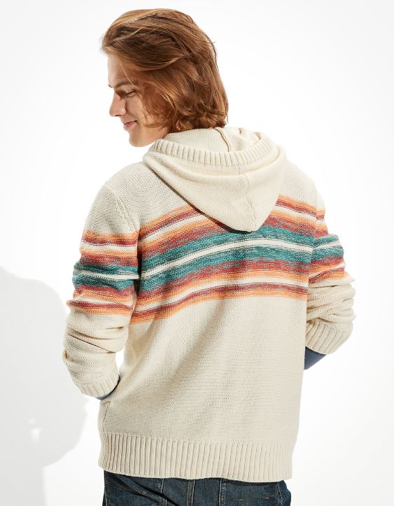 AE Striped Sweater Hoodie