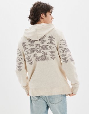 AE Super Soft Patterned Sweater Hoodie