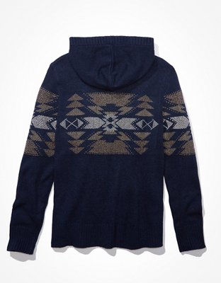 AE Super Soft Patterned Sweater Hoodie