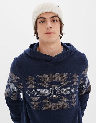 AE Super Soft Patterned Sweater Hoodie