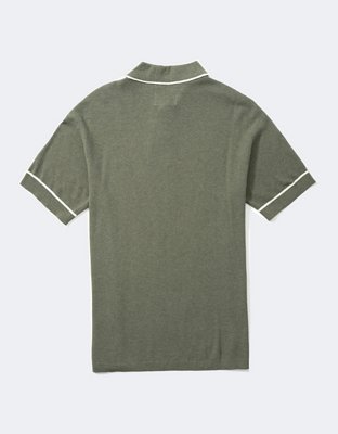 AE Short-Sleeve Sweater Polo Shirt