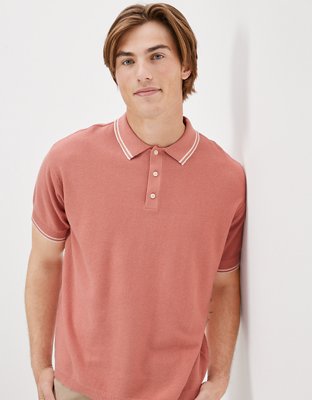 AE Camisa polo manga corta tipo suéter