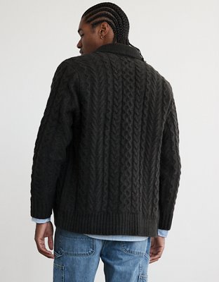 AE Cable Knit Cardigan