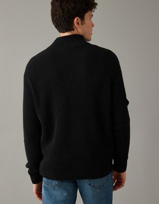 Мужские свитеры American Eagle AE Mock Neck Quarter-Zip Sweater — фото 2