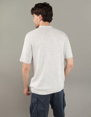 AE Weekend Sweater Polo Shirt