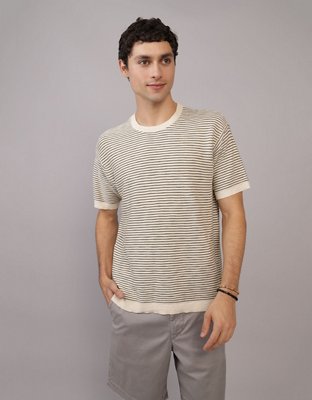 AE Striped Sweater T-Shirt