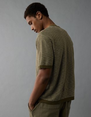 AE Striped Sweater T-Shirt