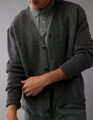 AE Long-Sleeve V-Neck Cardigan