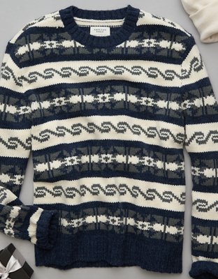 AE Chunky Fair Isle Sweater