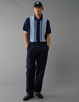 AE Weekend Sweater Polo Shirt