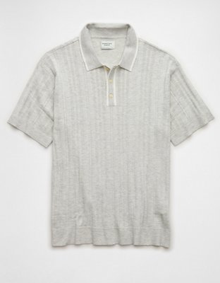 AE Weekend Tipped Sweater Polo Shirt