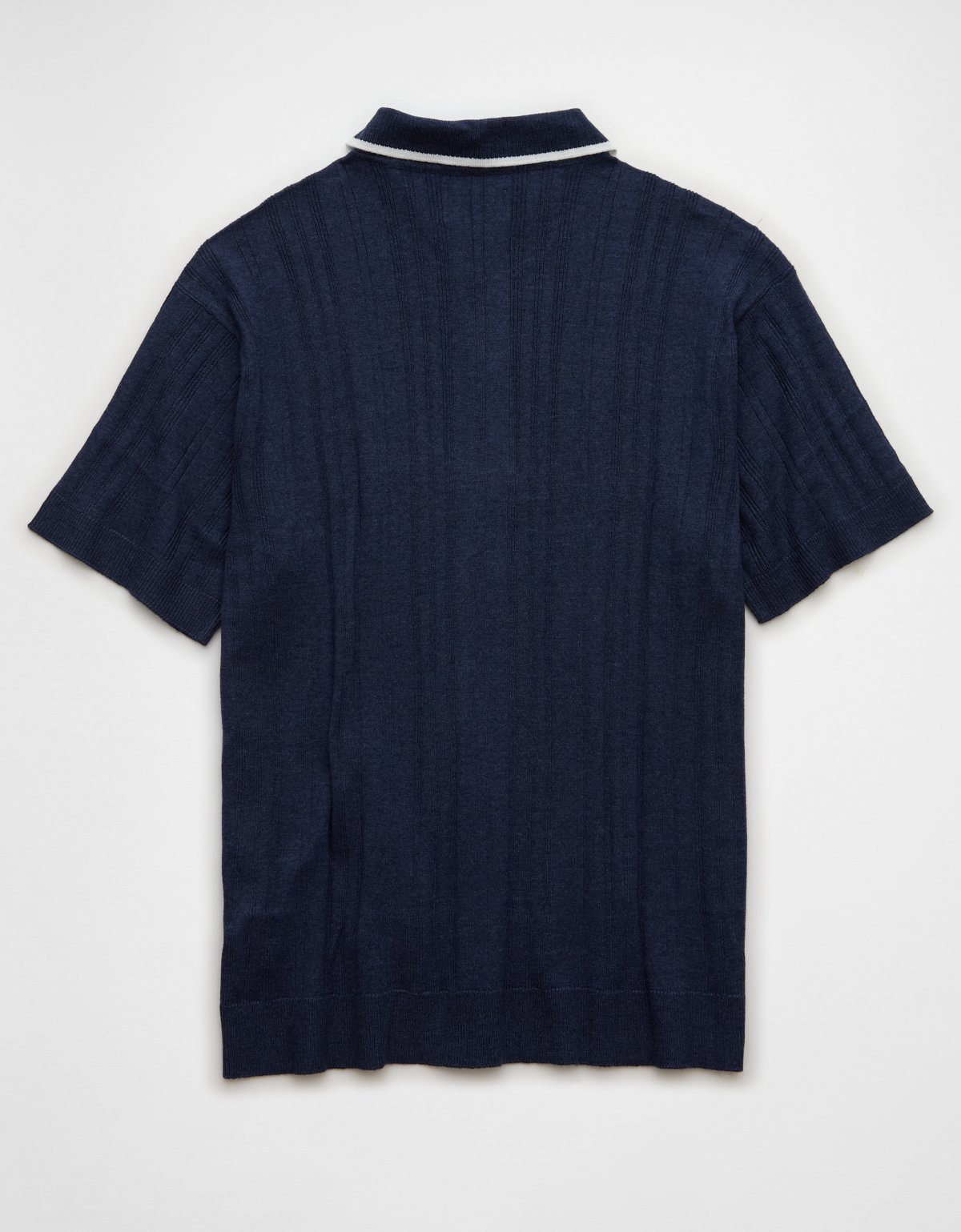 AE Weekend Tipped Sweater Polo Shirt - image 4