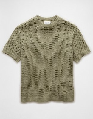 AE Open Knit Sweater T-Shirt