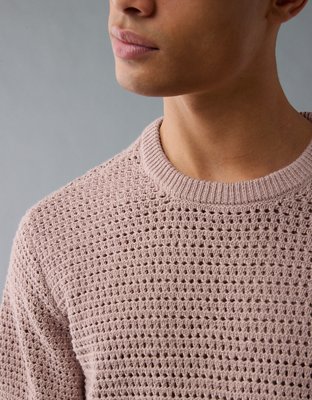 AE Open Knit Sweater T-Shirt