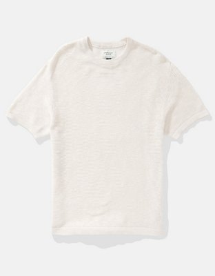 AE Linen-Blend Sweater T-Shirt