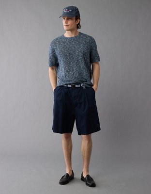AE Linen-Blend Sweater T-Shirt