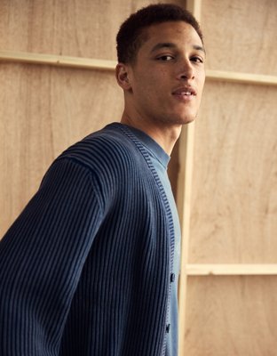 AE Washed Shaker Cardigan