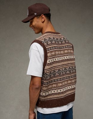 AE Fairisle Sweater Vest