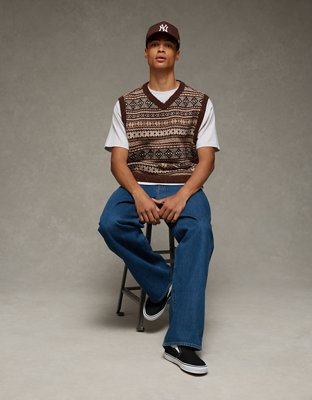 AE Fairisle Sweater Vest