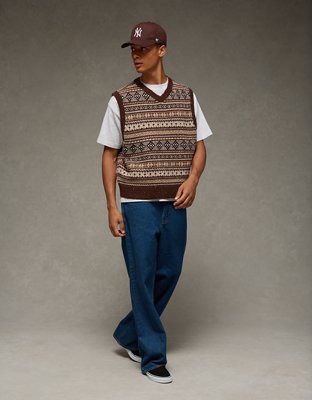 AE Fairisle Sweater Vest