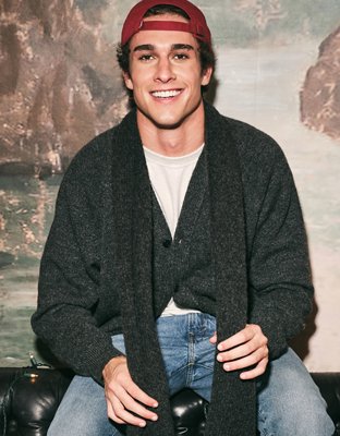 AE Textured Cardigan