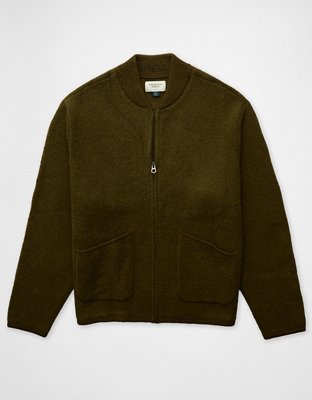 AE Knit Bomber Jacket