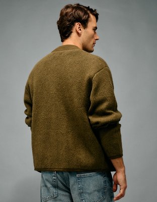 AE Knit Bomber Jacket