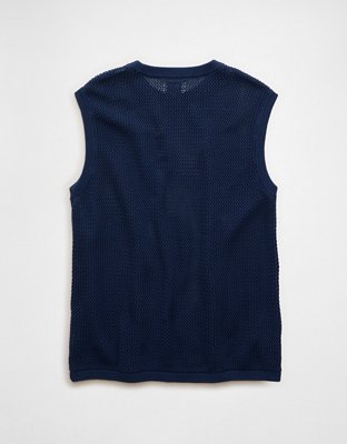 AE Open-Knit Sweater Tank