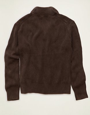 AE Quarter-Zip Fisherman Sweater