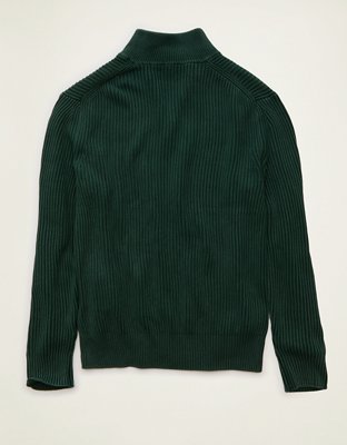 AE Quarter-Zip Fisherman Sweater