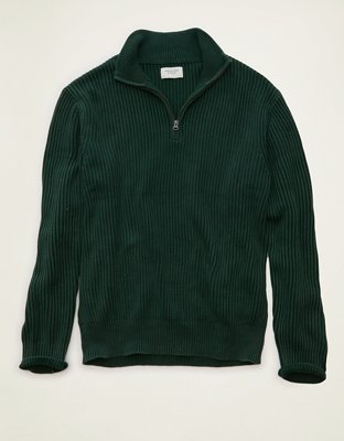 AE Quarter-Zip Fisherman Sweater