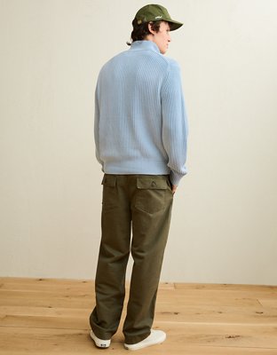 AE Quarter-Zip Fisherman Sweater