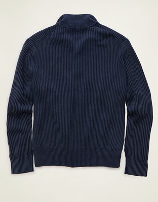 AE Quarter-Zip Fisherman Sweater