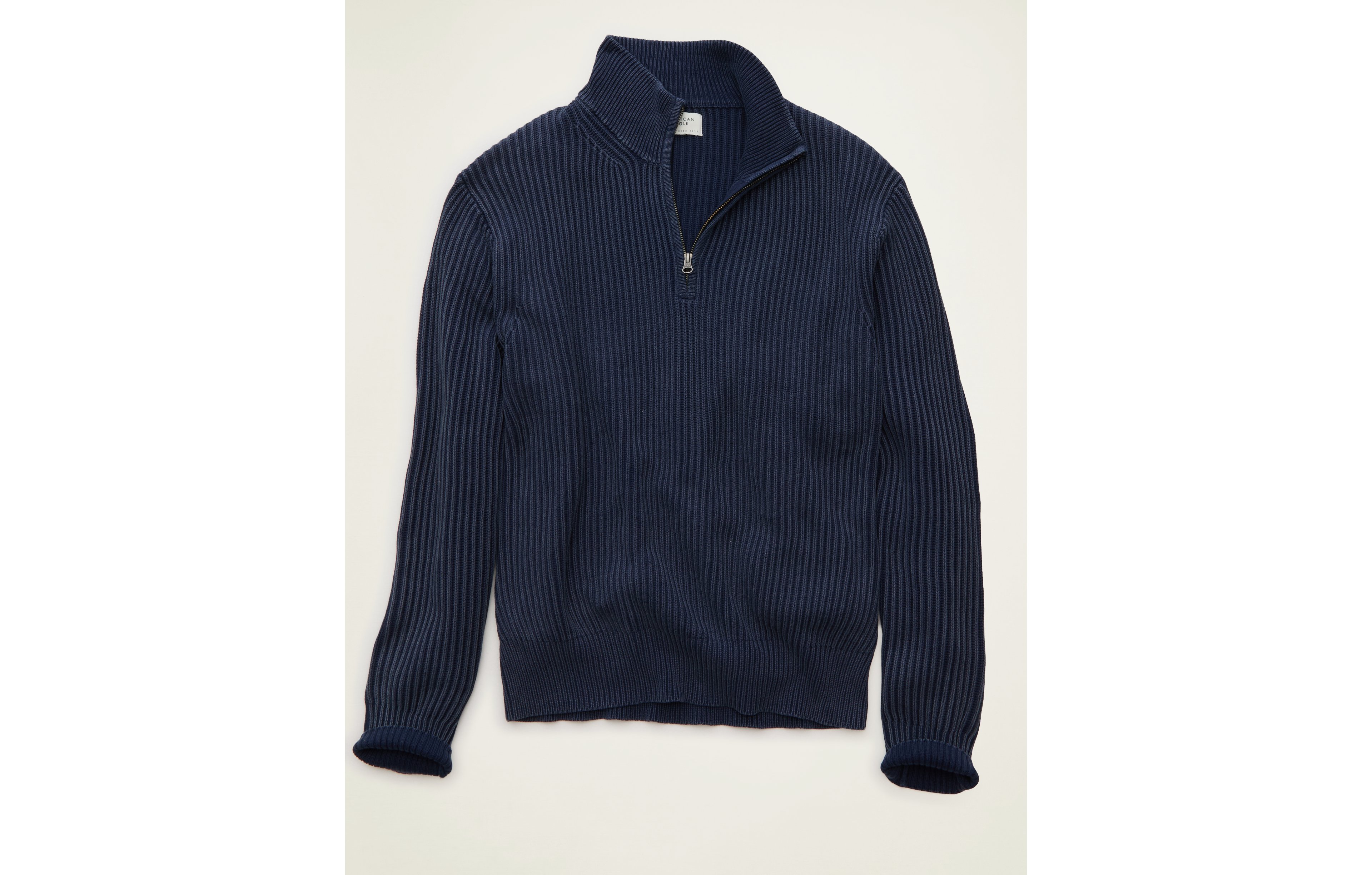 AE Quarter-Zip Fisherman Sweater