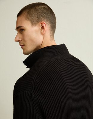 AE Quarter-Zip Fisherman Sweater