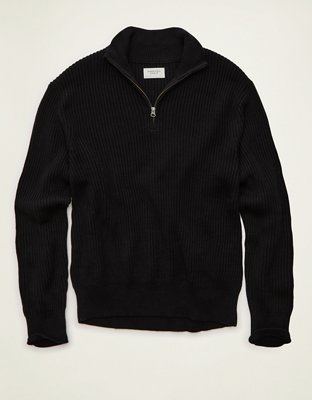 AE Quarter-Zip Fisherman Sweater