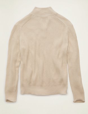 AE Quarter-Zip Fisherman Sweater