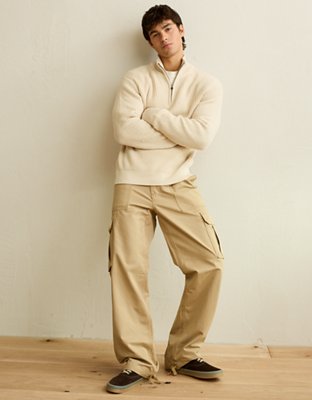 AE Quarter-Zip Fisherman Sweater