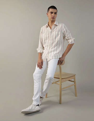 AE Linen Button-Up Shirt