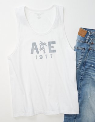 AE Logo Graphic Tank Top