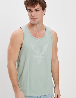 AE Logo Graphic Tank Top