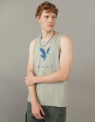 AE Logo Graphic Tank Top