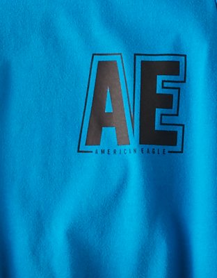 Мужские топы American Eagle AE Dip Dye Graphic Tank — фото 4