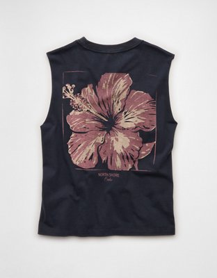 AE Boxy Destination Graphic Tank Top