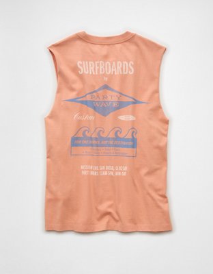 AE Boxy Destination Graphic Tank Top