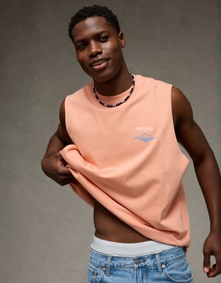 AE Boxy Destination Graphic Tank Top | American Eagle