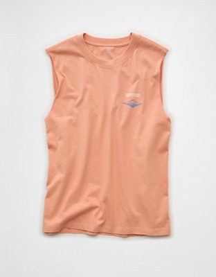 AE Boxy Destination Graphic Tank Top | American Eagle