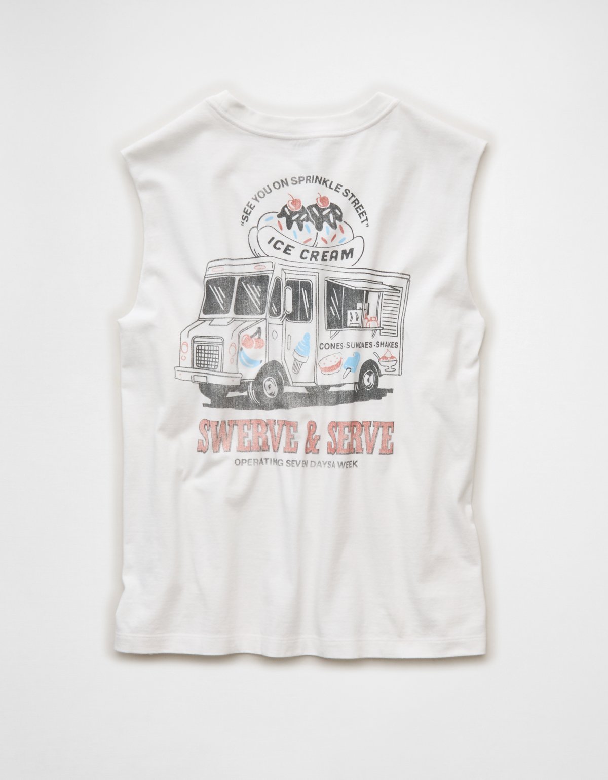 AE Boxy Destination Graphic Muscle Tank Top - image 5